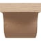 Ekena Millwork 6in. W x 6in. H x 20in. L Del Monte Woodgrain TimberThane Rafter Tail, Primed Tan RFTUR06X06X20DELRCPR - alternate 2